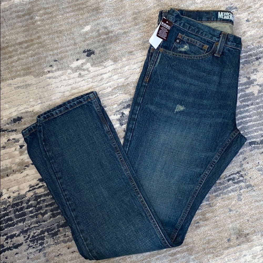 Zumiez freeworld messenger jeans skinny 33x30